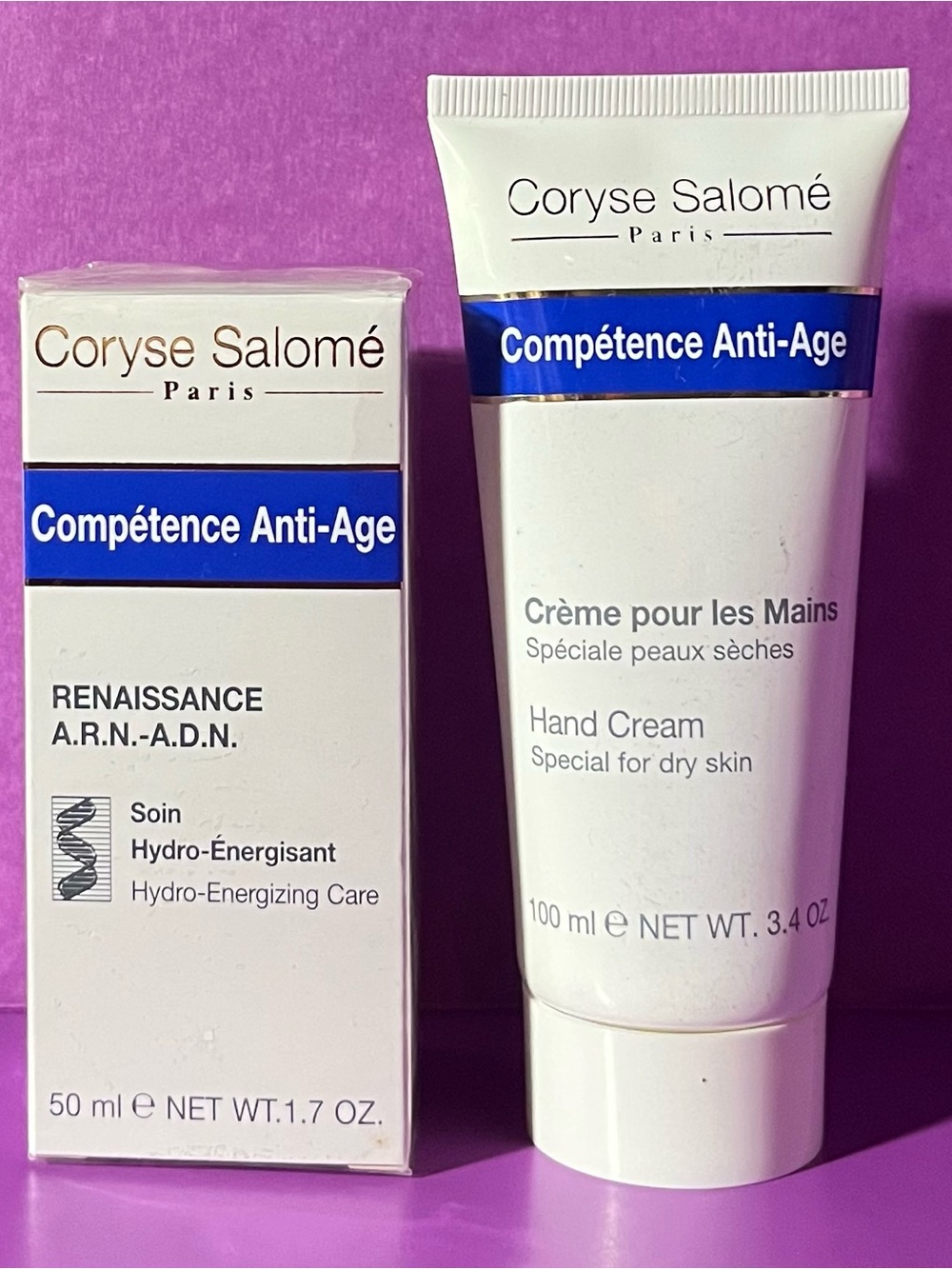 Coryse Salomé - Paris - Compétence Anti-Age Hydro-Energizing Care
